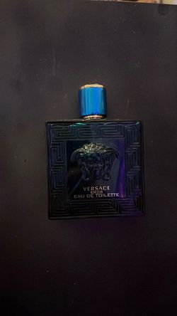 empty versace eros bottle