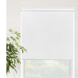 Roll Up Shade- White 26 X 72