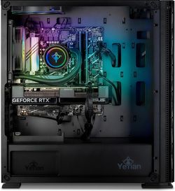 YEYIAN Gaming Desktop PC i7-12700F RTX 4060 Ti 16GB DDR5 1TB SSD *USED*
