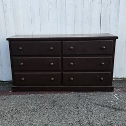 Solid Wood Dresser 