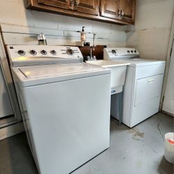 Kenmore Washer Dryer Set, Used