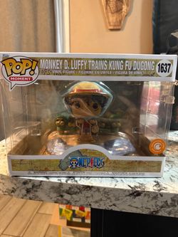 Funko Monkey D Luffy trains kung fu dugong