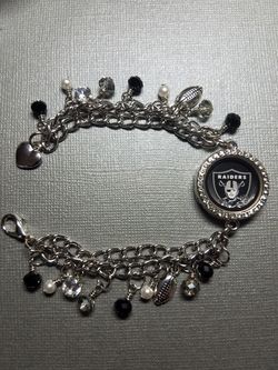 Raiders Charm Bracelet