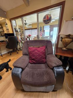 Recliner sofa and chair set. OBO