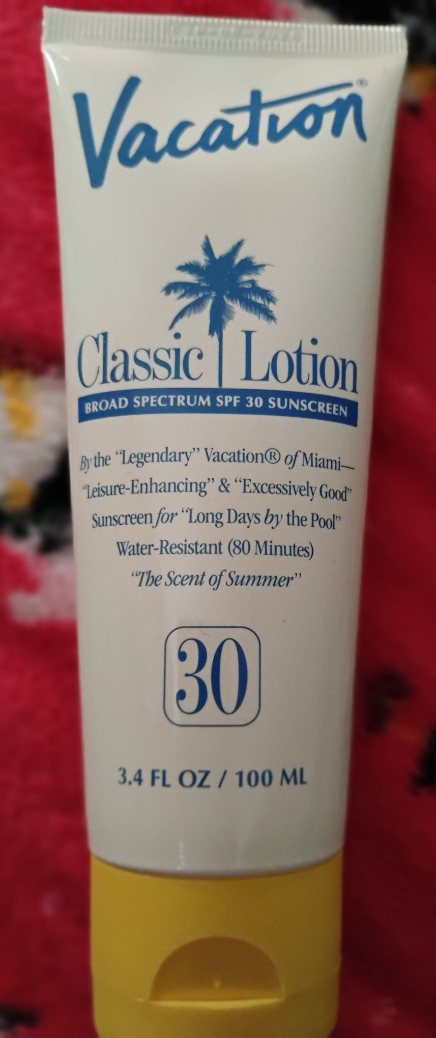 Water Resistant sunscreen