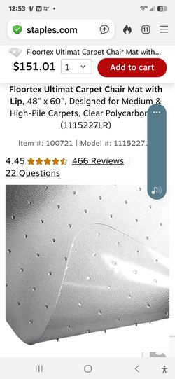 Carpet Desk Chair Mat