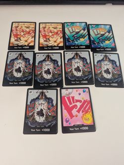 One piece don card lot 