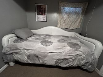 White Twin Bed Frame