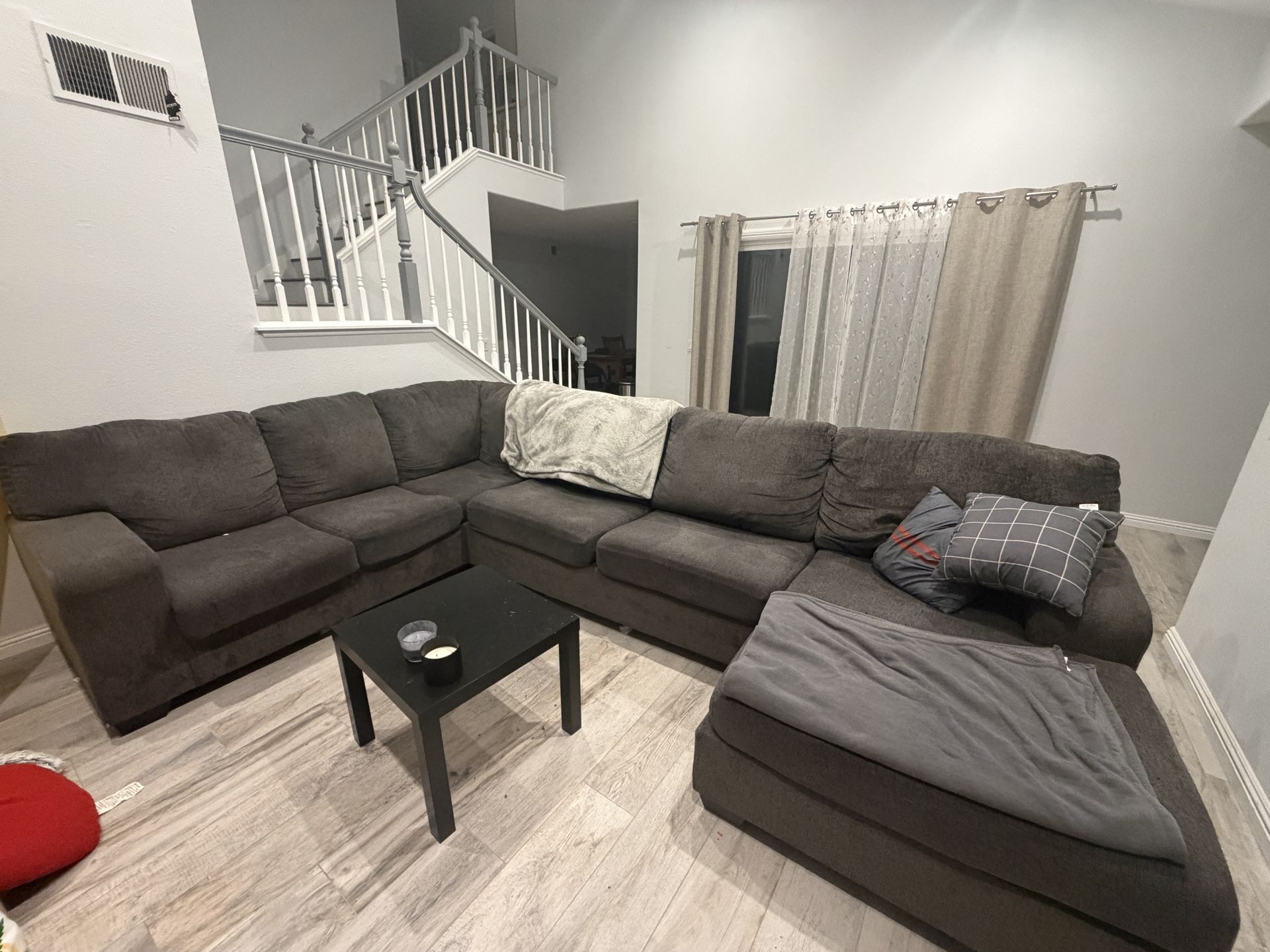 Grey Sectional Couch