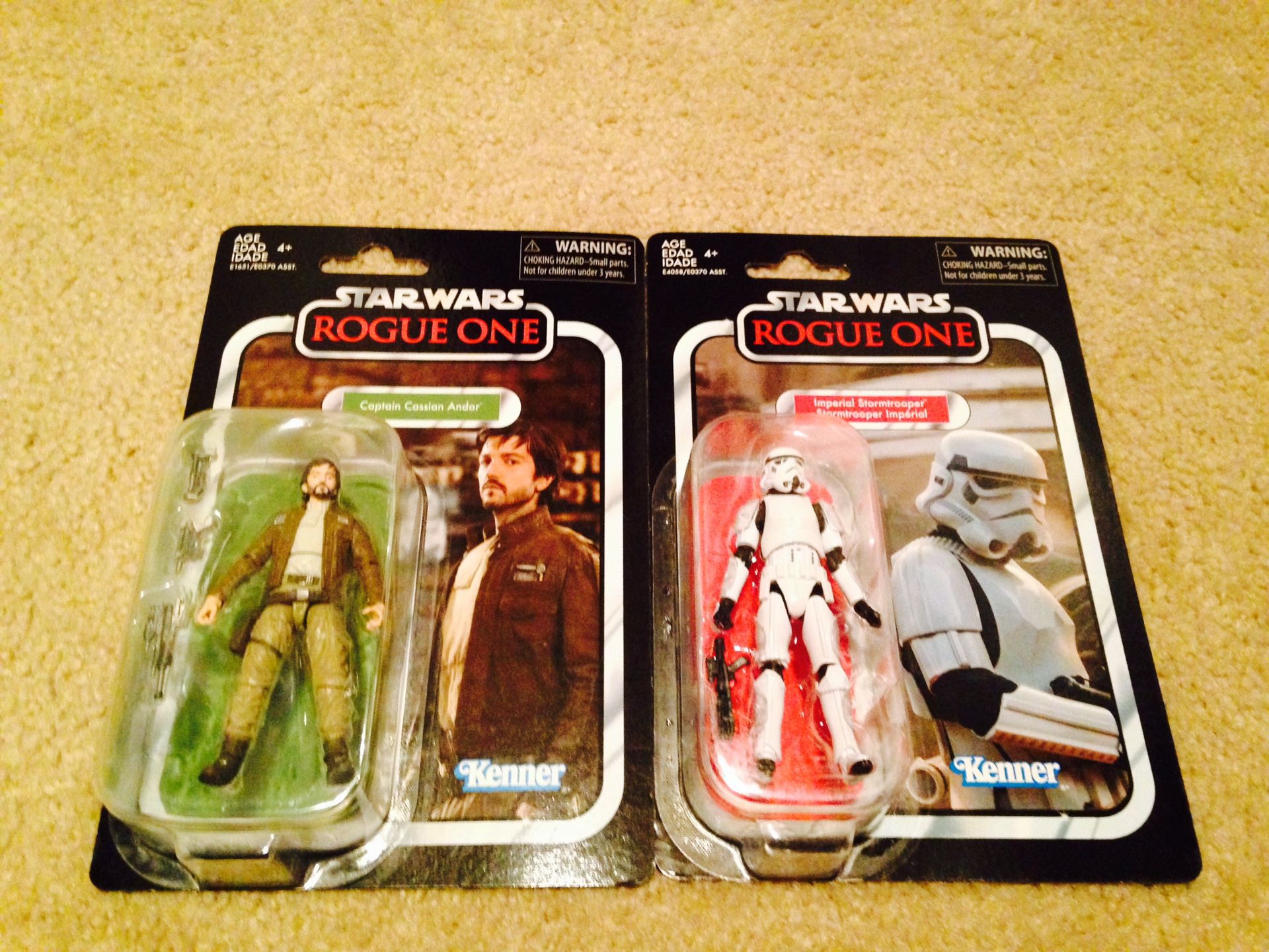 Star Wars Vintage Collection Cassian Andor and Stormstrooper