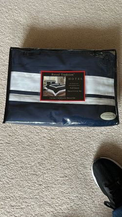 Royal Tradition Hotel Full/ Queen Duvet Cover Set