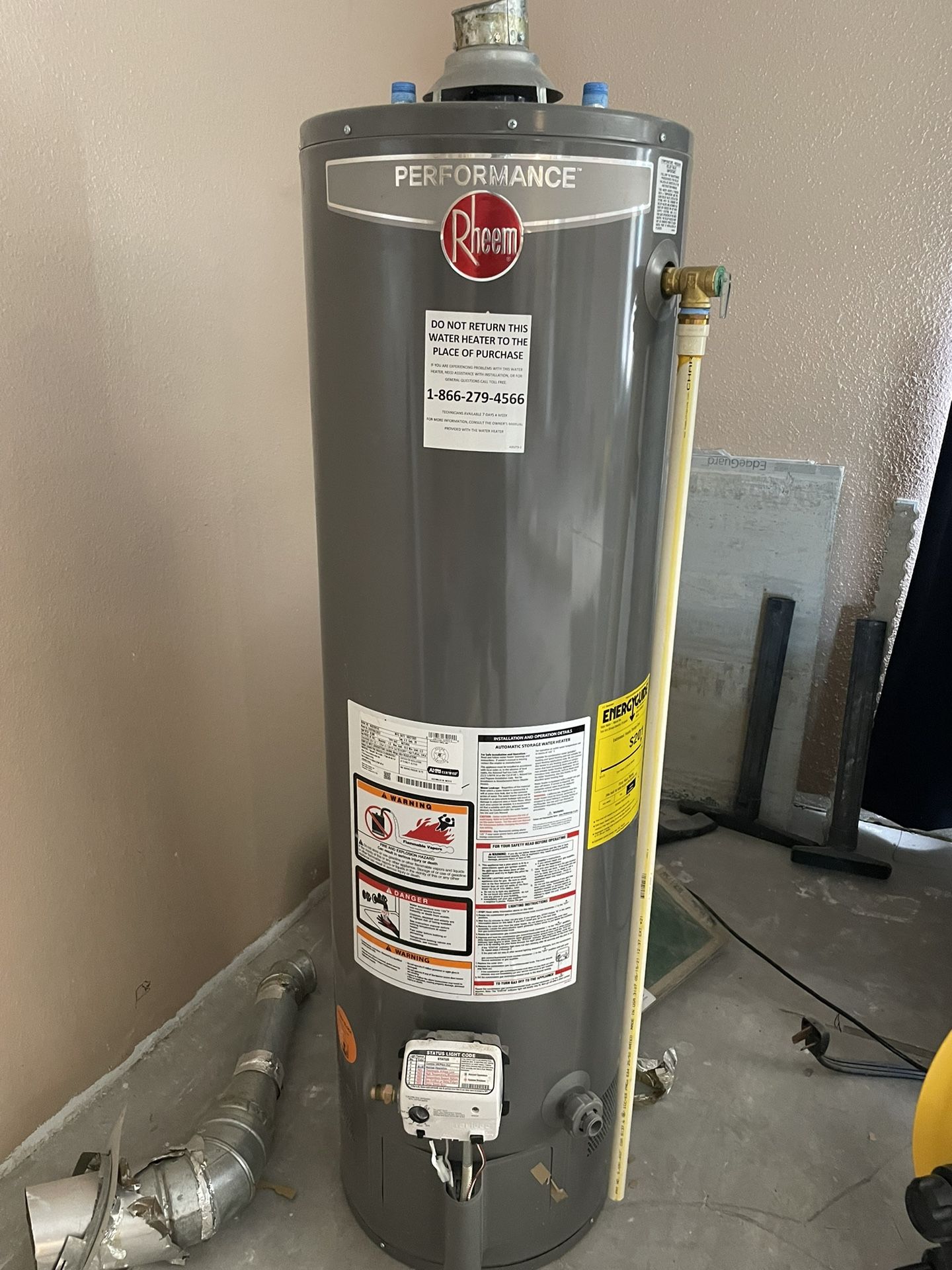 Reem 29 Gallon Gas Water Heater