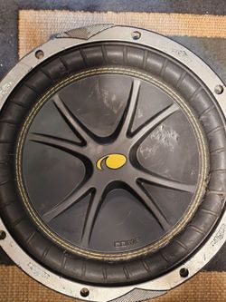 Kicker Comp 10-inch 4-ohm Subwoofer