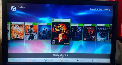 XBOX 360 + 7500 GAMES INSTALLED
