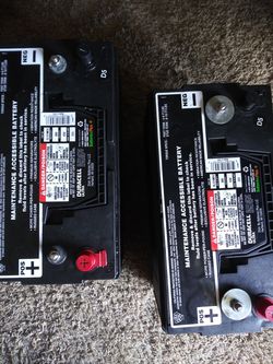 Duracell ultra Marine/ RV Deep Cycle Battery