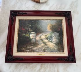 Thomas Kinkade “Autumn Gate” Framed Classics Collection Print w/ COA
