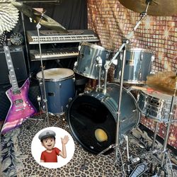 🔥 Pearl Drum Set NEW Cymbals Drums!