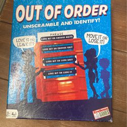 Out of Order Board Game