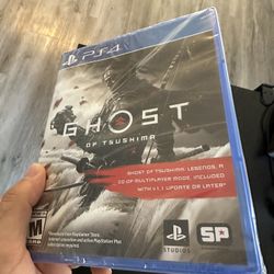 Ghost Of Tsushima PS4 Unopened