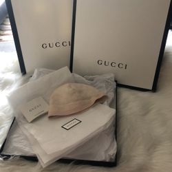 Authentic Gucci Baby GG Pattern Beanie