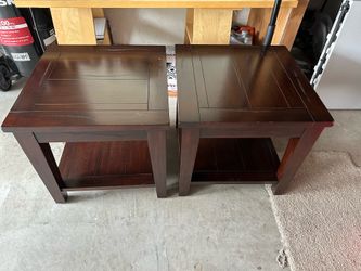 Wood Side tables
