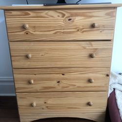 Dresser, 2 Side Tables, 2 Chairs