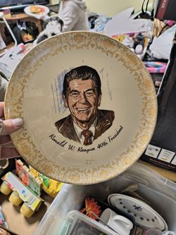 President Ronald Reagan Collector's Plate 