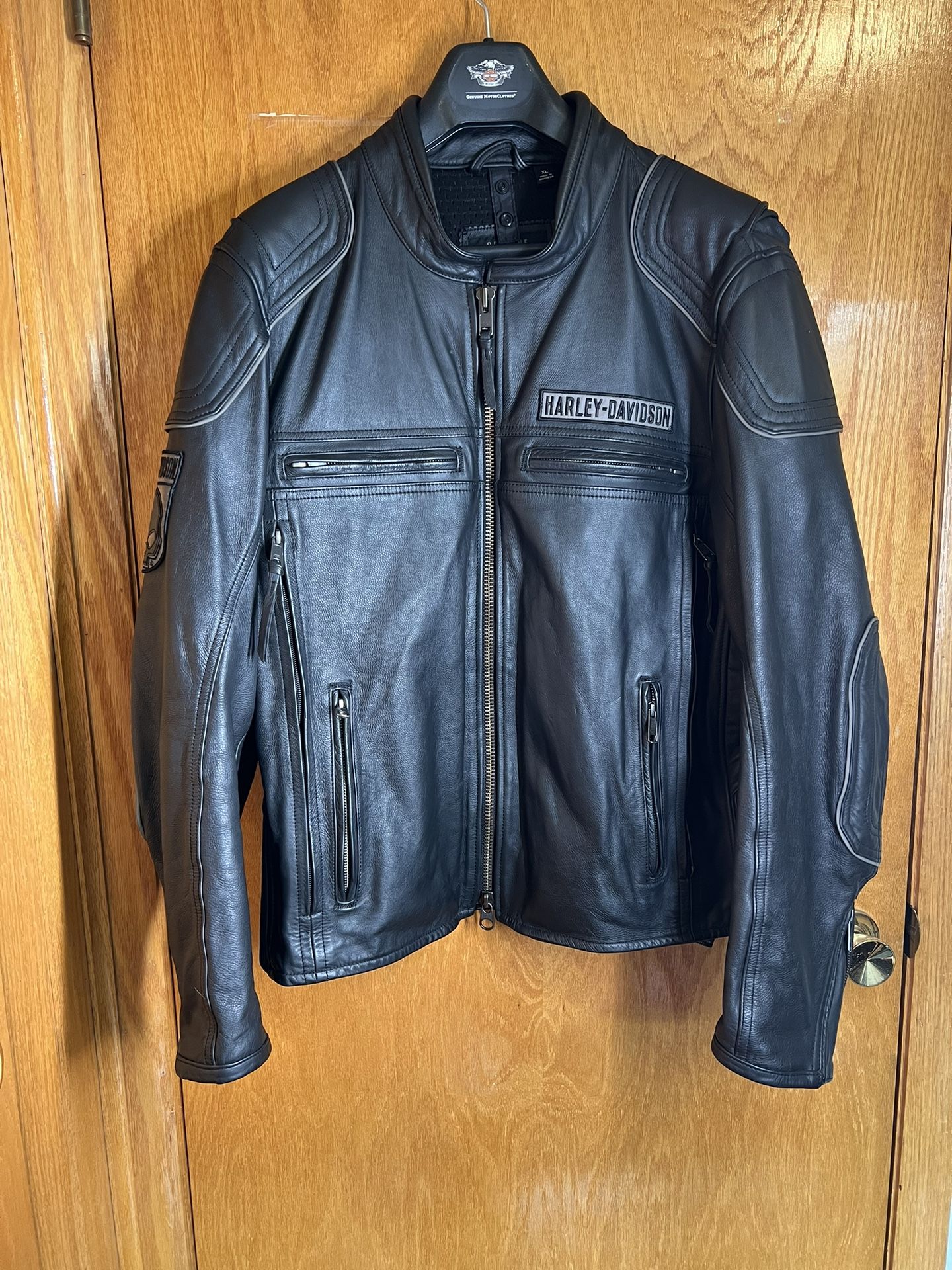 Harley Davidson Men AURORAL Willie G Skull Leather Jacket XL 98097-16VM