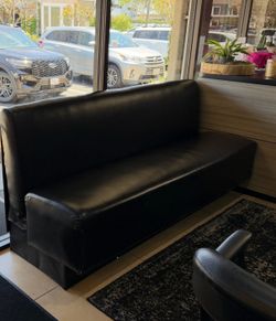FREE Black Banquette Dining Upholstered Bench