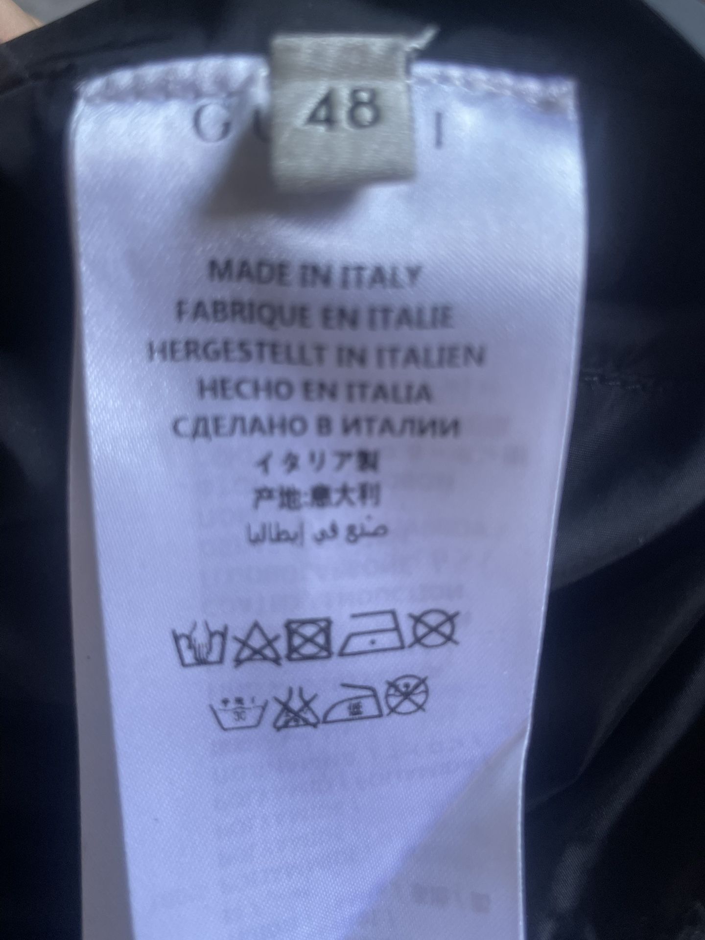 Gucci MENS Vinyl Jacket