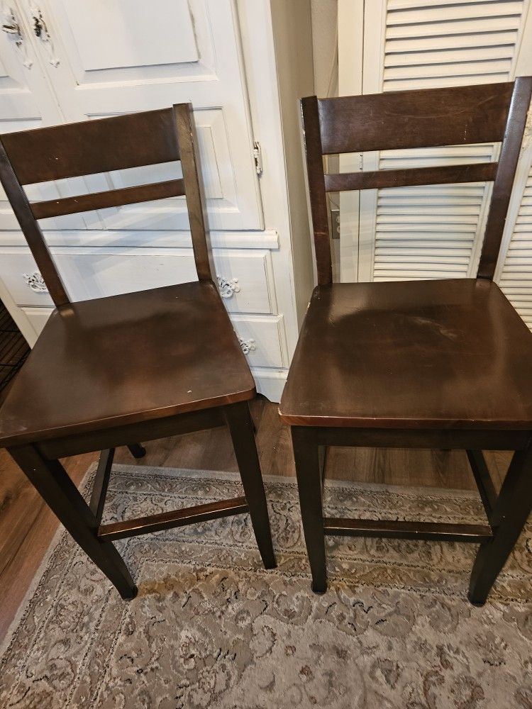 Wooden Barstools