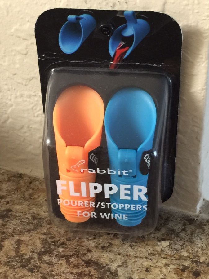 Rabbit Flipper Pourer/Stoppers for Wine Bottles