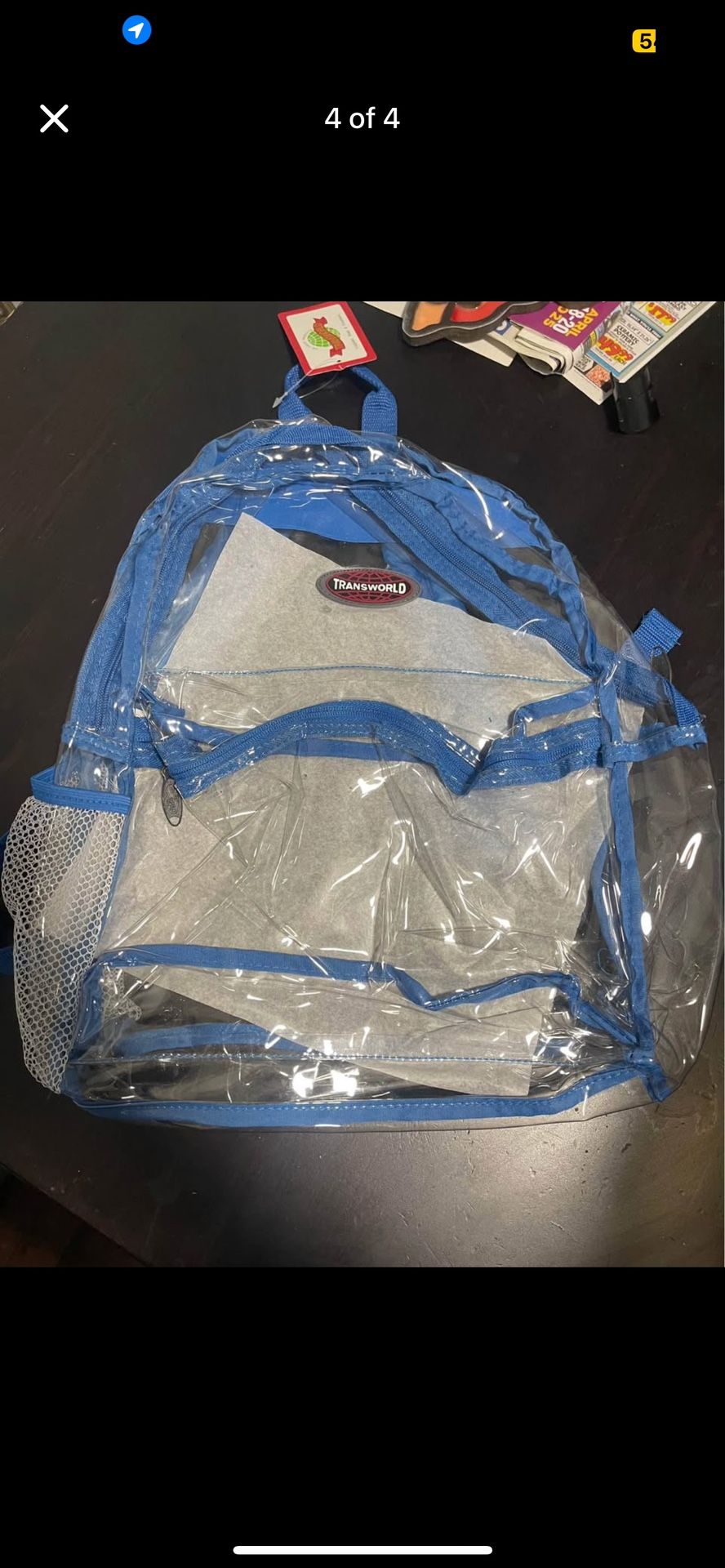clear backpacks