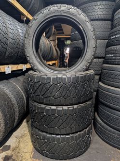 33X12.50R22 LT Nitto $750 Set of 4