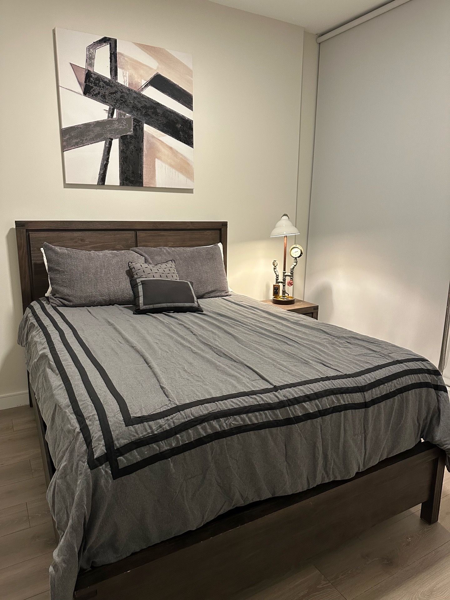 Queen Bed Frame + Mattress/Box Spring