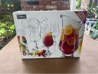 Libbey 7 pc Sangria Pitcher Set