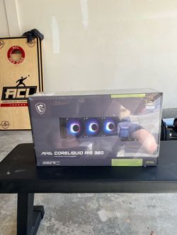 MSI MAG Coreliquid A15 360mm RGB AIO Liquid CPU Cooler