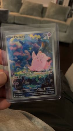 Clefairy Pokémon Trading Card in Case
