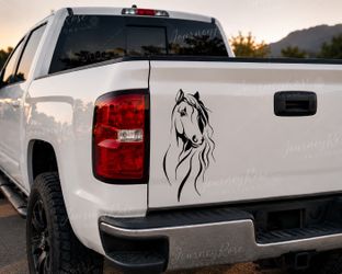 Horse Tailgate Decal | Premium Vinyl | Multiple Sizes
