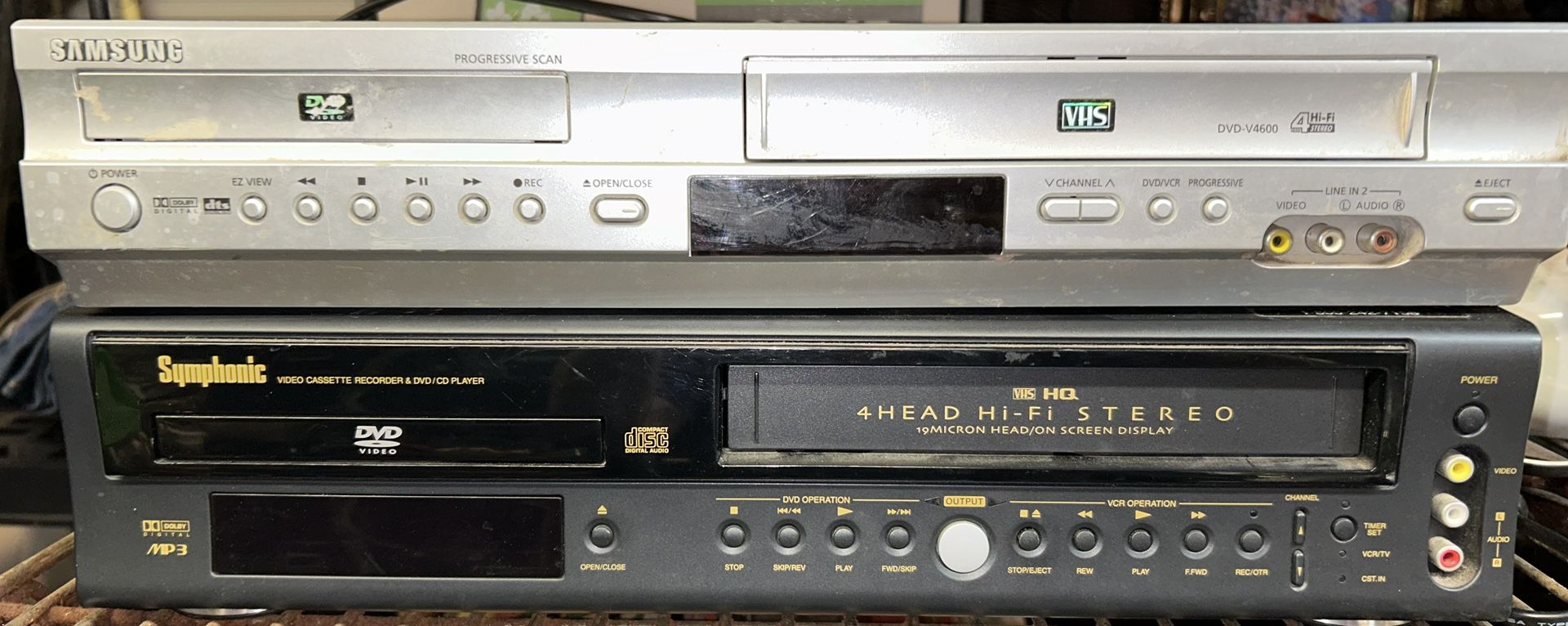 DVD/vhs Combo Players 