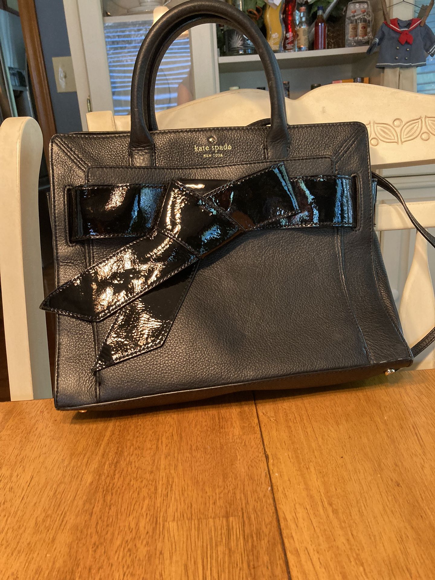 Kate Spade Black Bow Bag