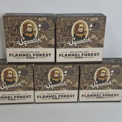 Dr Squash Flannel Forest Body Soap Set Of 5