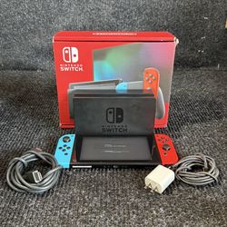 Nintendo Switch with Box