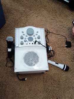 karaoke machine