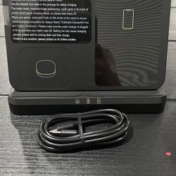 EGV Wireless Charger for Samsung Galaxy S25 Ultra S24 S23