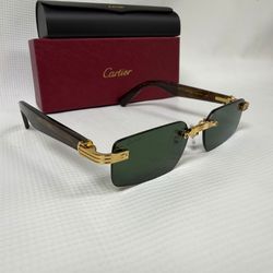 Cartier New framless Transparents Sunglasses