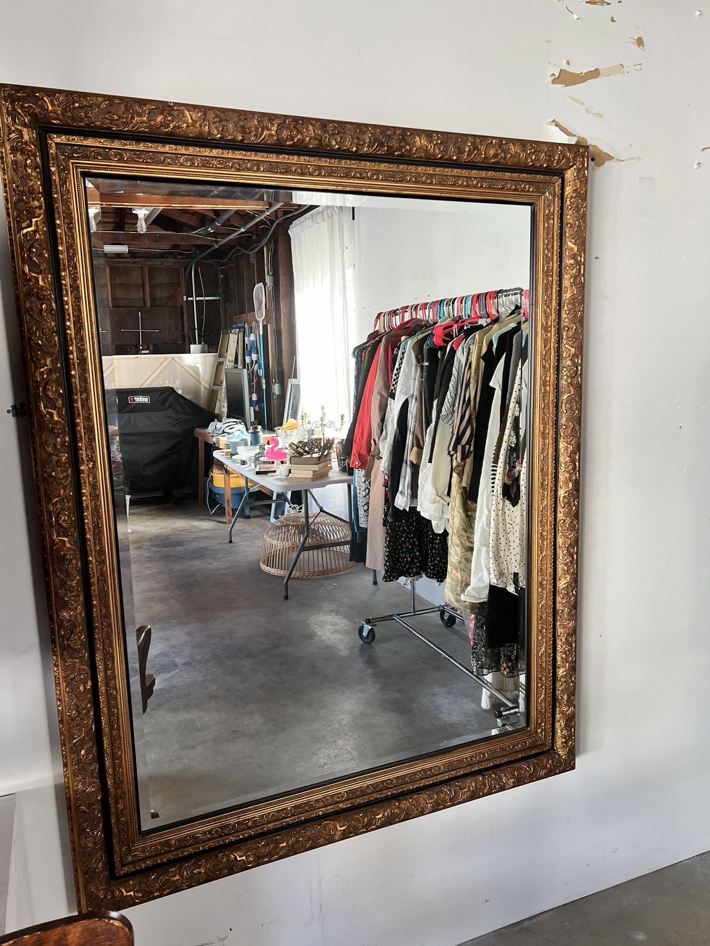 57” Antique mirror