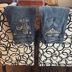 MissMe Women’s Jeans 2 Pair