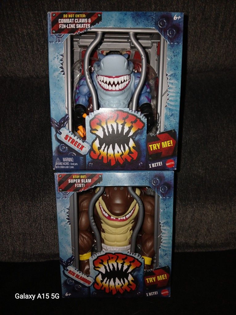 Street Sharks 30th Anniversary Streex And Slammu
