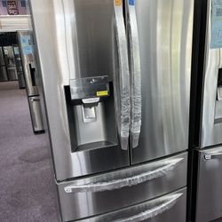 LG Open Box 36” 4 Door Refrigerator Free Delivery With 1 Year Warranty 